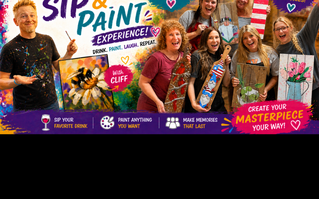 Pre-Drawn SIP & Paint Experience! Harbor Brewing | Sunday June 7th | 1pm